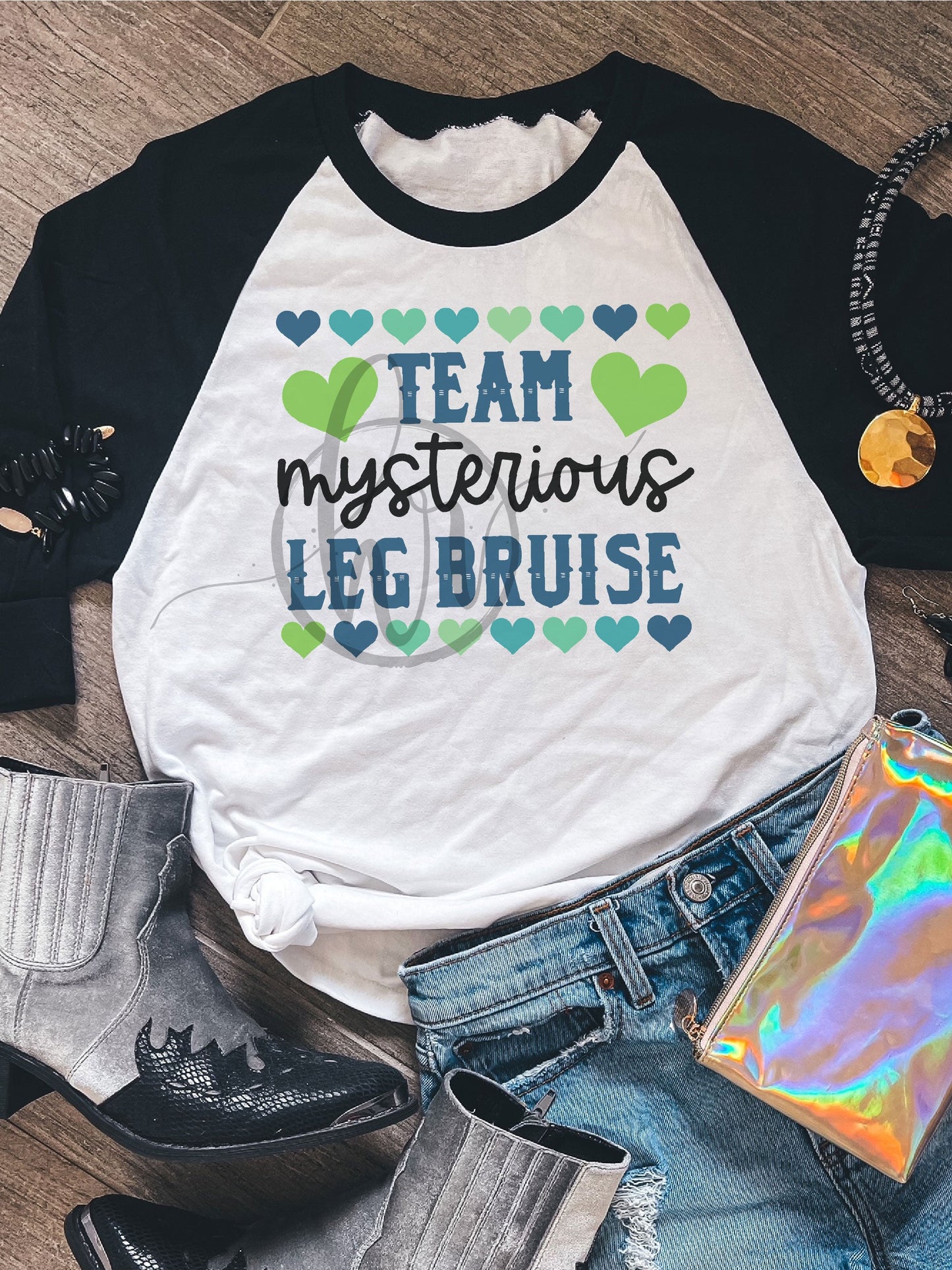 Team Mysterious Leg Bruise