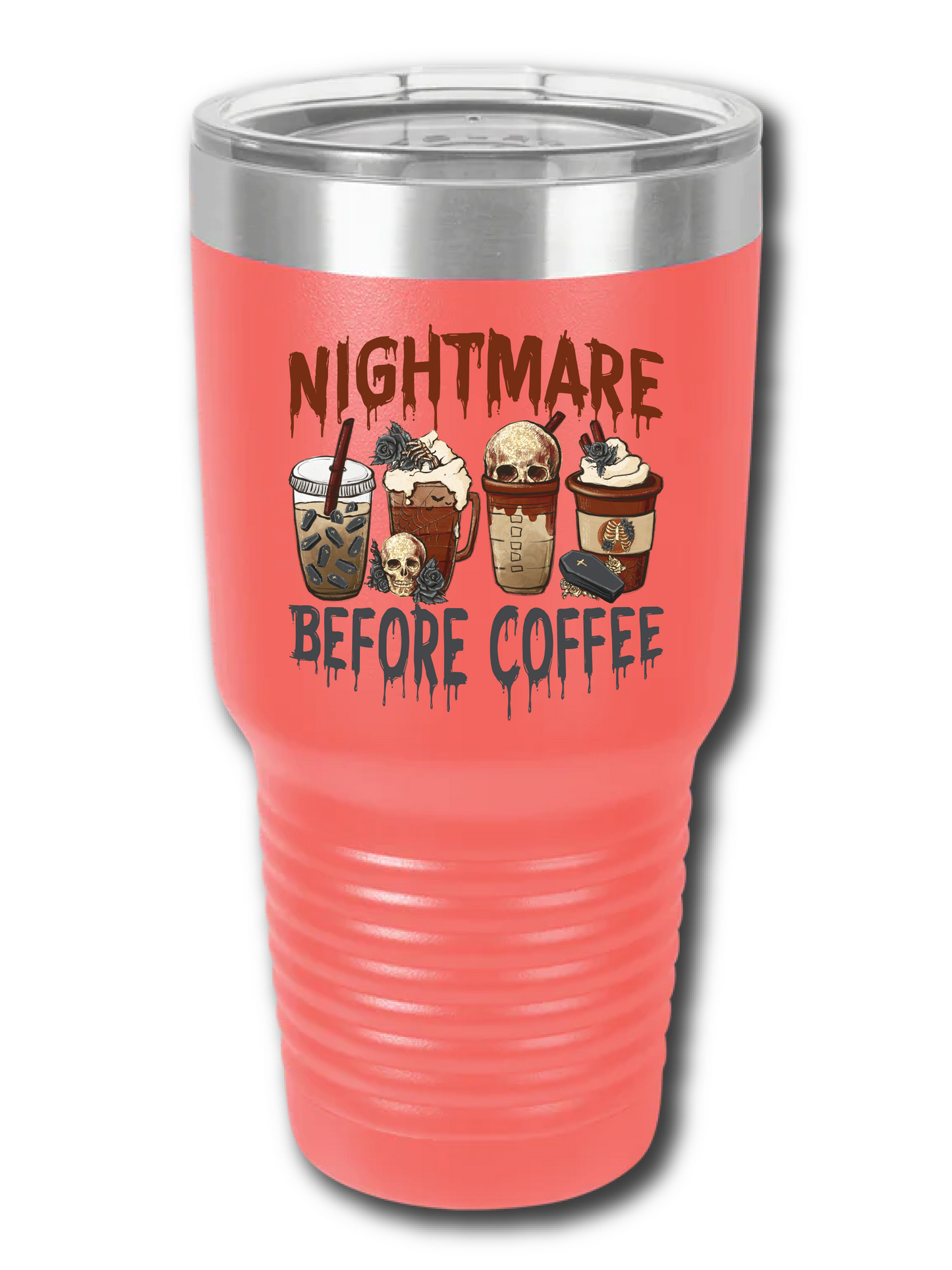Nightmare Before Coffee - UV TUMBLER
