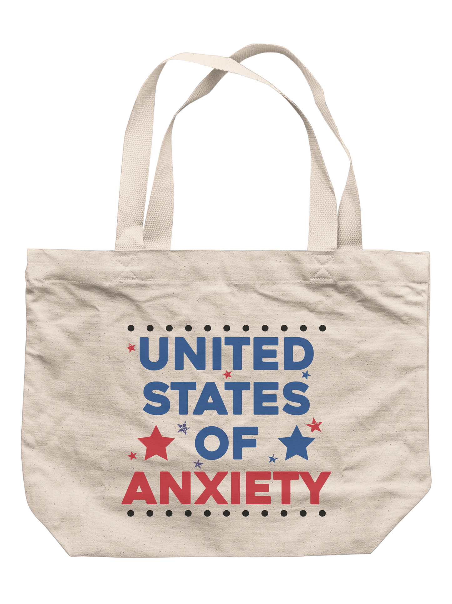 United States Of Anxiety Tote Bag