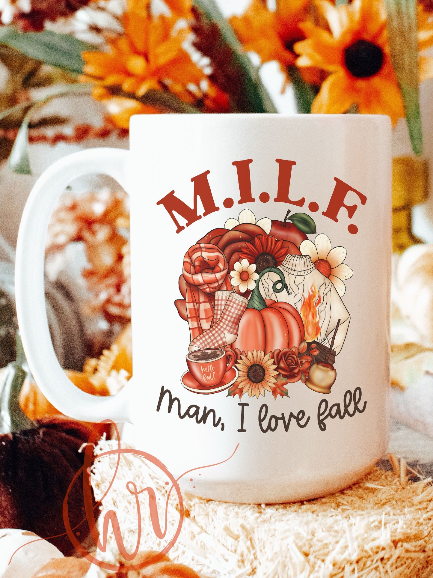 M.I.L.F. Man, I Love Fall Mug