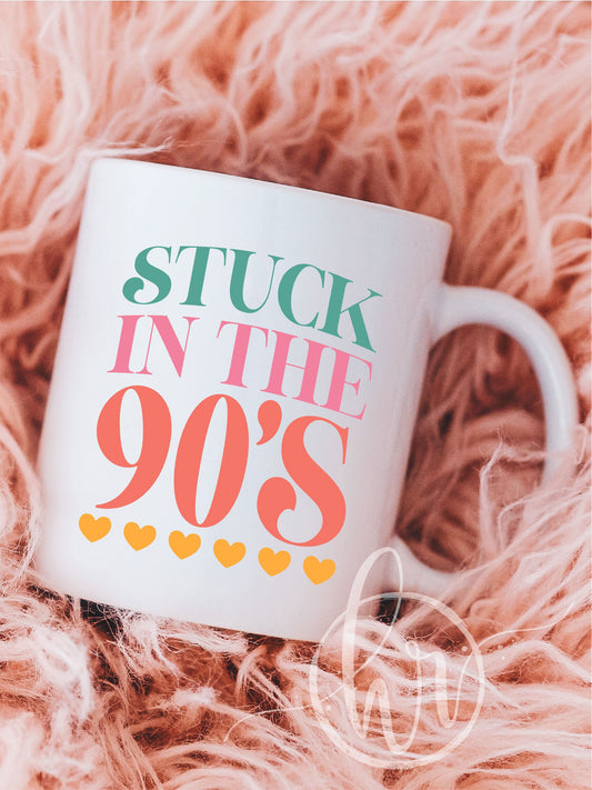 Stuck In The 90's Mug