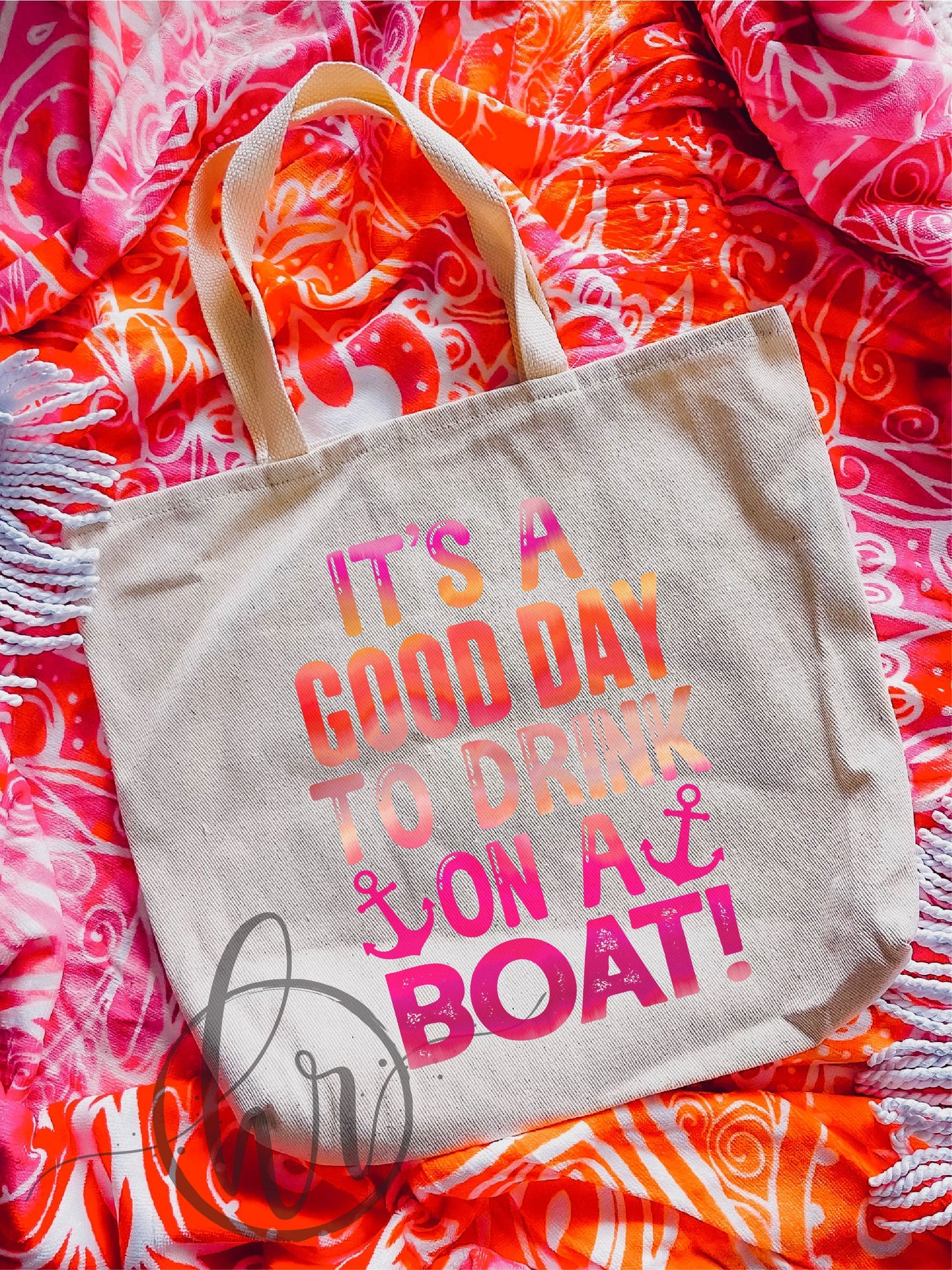 It's A Good Day To Drink On A Boat! Tote Bag