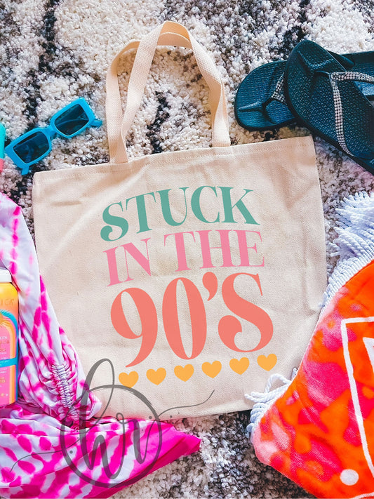 Stuck In The 90's - Tote Bag