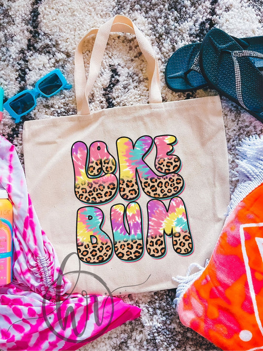 Lake Bum Tote Bag