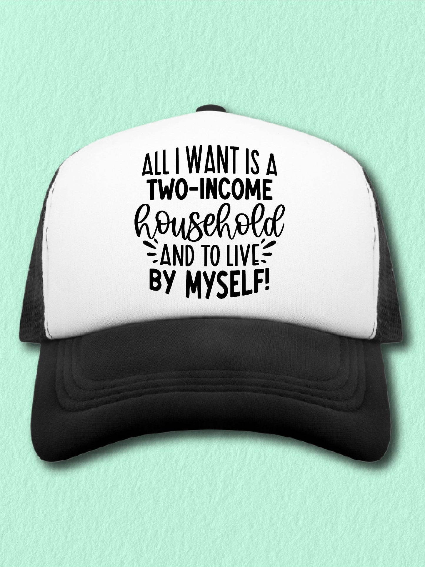 All I Want Is A Two-Income Household And To Live By Myself! - (Hat)