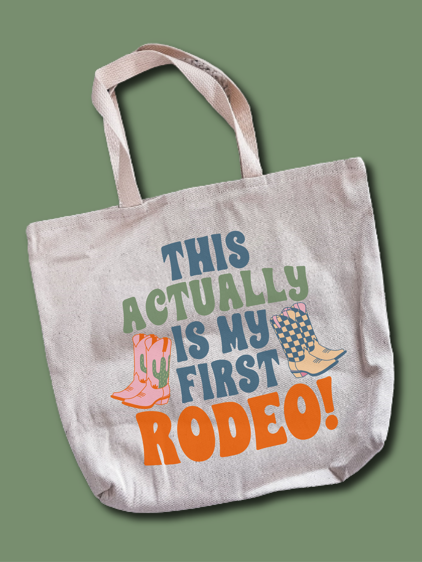 This Actually Is My First Rodeo! Tote Bag