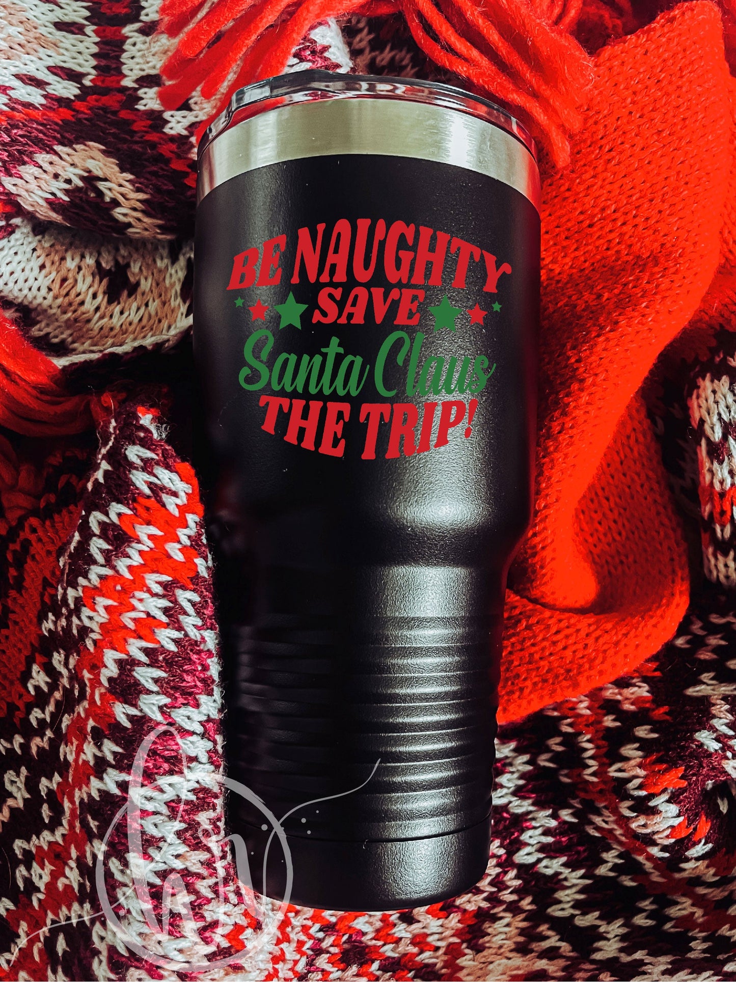 Be Naughty Save Santa Claus The Trip! - UV TUMBLER