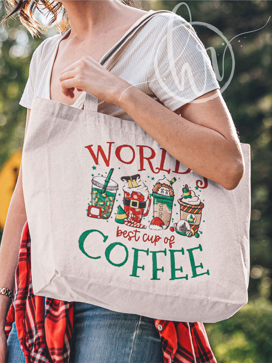 World's Best Cup Of Coffee Tote Bag
